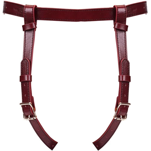 Трусики для страпона Liebe Seele Wine Red Strap on Harness