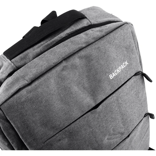 Рюкзак чоловічий Valiria Fashion сірий (5DETAB8282-9): Тип ручки Плечевой ремень, Короткая ручка