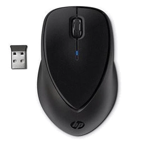 Мышь HP Comfort Grip Wireless Mouse (H2L63AA): Интерфейс подключения Wireless, USB