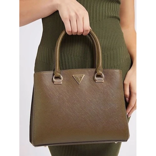 Жіноча сумка тоут GUESS ALEXIE GIRLFRIEND SATCHEL оливкова (HWVG8416060-OLV): Тип Сумки