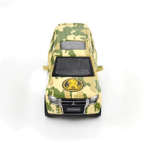 Автомодель TechnoDrive серии Шевроны Героев - Mitsubishi Pajero 4WD Tubro 4WD TURBO - 47 ОМБр (250361M) фото 9