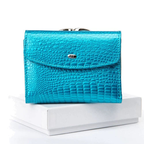 Жіночий гаманець Sergio Torretti блакитний (31342 light-blue)