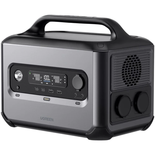Зарядная станция Ugreen PowerRoam 1024Wh 1200W (GS1200): Емкость аккумулятора, Вт/ч 1024