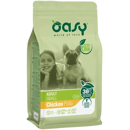 Сухой корм для собак Oasy LIFESTAGE Adult Small 1 кг (8053017348803)