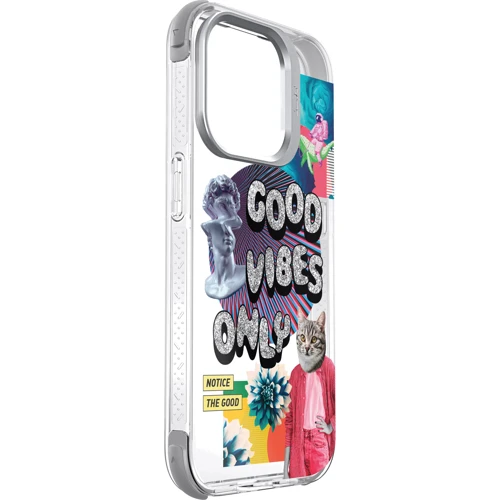 Чохол для iPhone LAUT POP GLITCH MagSafe 3D Pop Art (L_IP23B_POP_GL) для iPhone 15 Pro: Тип чохла накладка на задню частину