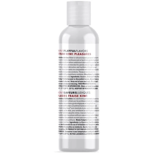 Лубрикант на водній основі Swiss Navy 4 in 1 Straw-Kiwi Pleasures 29,5 мл