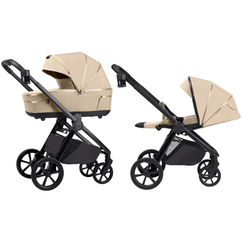 Универсальная коляска 2 в 1 Carrello Omega CRL-6540 Solar Beige (CRL-6540 Solar Beige): Количество блоков 2