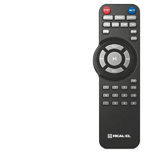 Акустическая система REAL-EL M-540 Black: Материал корпуса Дерево