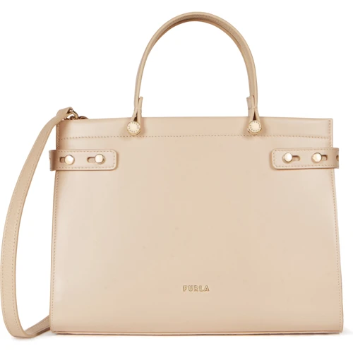 Женская сумка тоут Furla Lady M Tote светло-розовая (BAWC01LA.0029B4L00)
