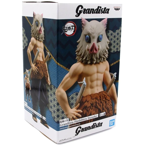 Игровая фигурка Игровая коллекционная фигурка Banpresto Demon Slayer: Kimetsu No Yaiba Grandista-Inosuke Hashibira (BP18089P): Серия Demon Slayer