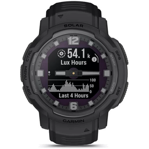 Смарт-часы Garmin Instinct Crossover Solar Tactical Edition Black (010-02730-00): Дисплей 0.9"x0.9" (176x176 pixels)