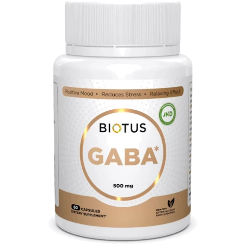 Biotus GABA ГАМК (гамма-аминомасляная кислота) 60 капсул