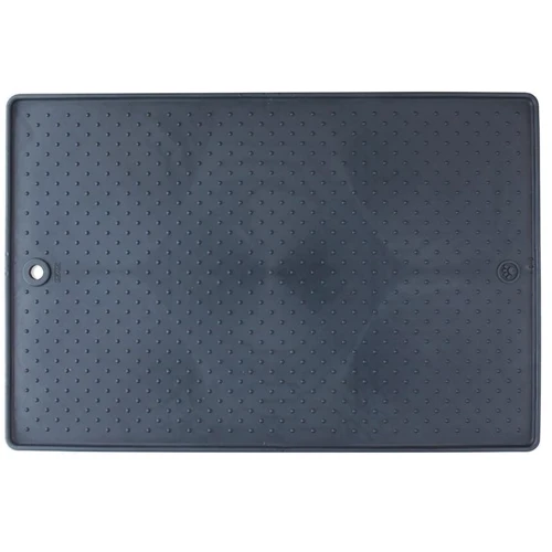 Килимок антиковзкий Dexas під миски Pet Bowl Grippmat середній 33x48 см Темно-сірий (PW900432)