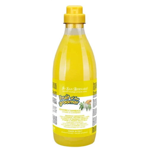 Шампунь Iv San Bernard Ginger and Elderberry дезинфицирующий с бузиной и имбирем 1 л (1579 NSHAZE1000)
