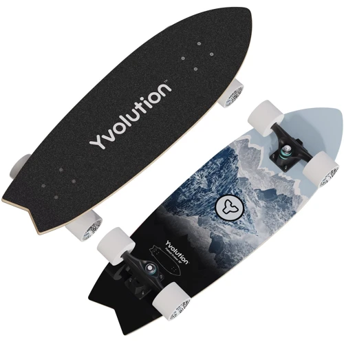 

Скейтборд Yvolution Dynamo Cruiser Led 76 см, синий (YS52B2)