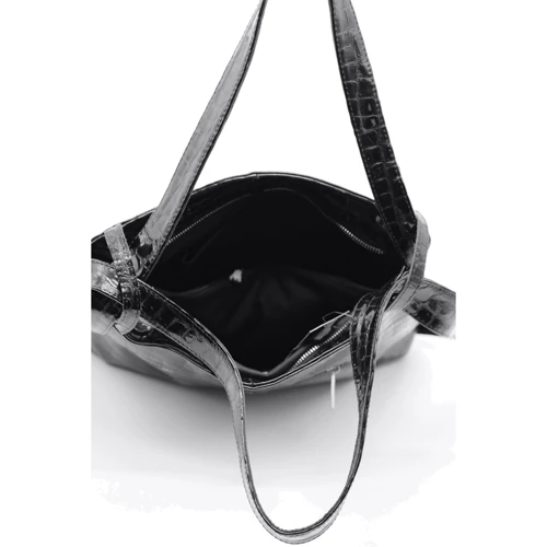 Женская сумка-мешок ARTiS Bags черная (1732 6103): Тип ручки С двумя ручками, Длинная ручка