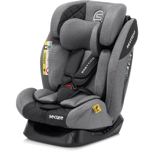 Автокресло Sesttino Secure Pro Grey 0-36 кг (Hnrt_4943) фото 5