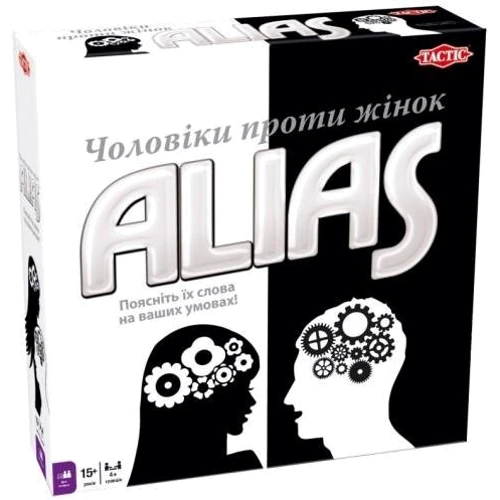 Настольная игра Tactic Alias Чоловіки проти жінок (54338) (укр): Производитель Tactic