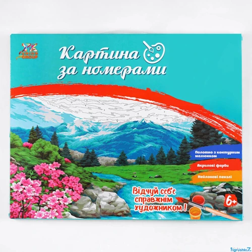 Картина за номерами TK Group Вовки 40х50 см (YCGJ 36886): Виробник TK Group