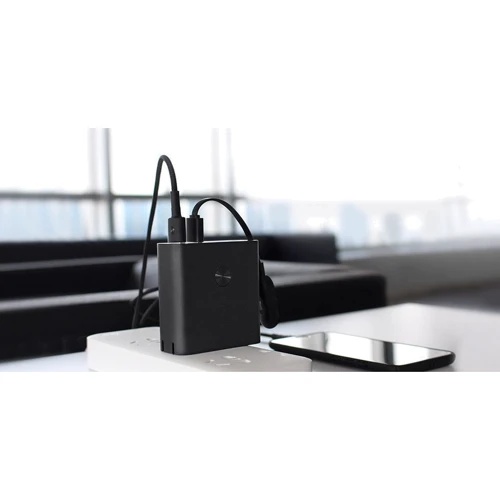 Зарядное устройство Xiaomi ZMI USB Wall Charger 2xUSB 3A + Power Bank 6500mAh Black (APB01) фото 5