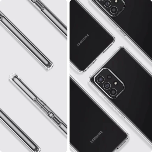 Аксесуар для смартфона Spigen Liquid Crystal Clear (ACS04311) для Samsung A536 Galaxy A53 5G: Тип накладка на задню частину