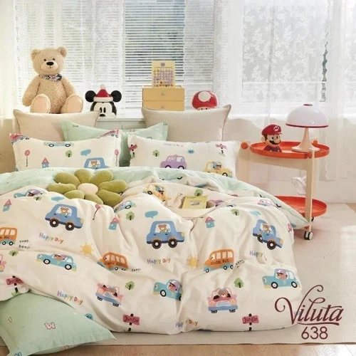 Комплект постельного белья Viluta Сатин Twill 638 детский (638_Baby): Размер для кроваток 120x60см