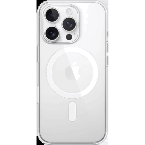 Чехол для iPhone Apple for iPhone 16 Pro Clear Case with MagSafe (MA7E4) : Материалы поликарбонат и полиуретан