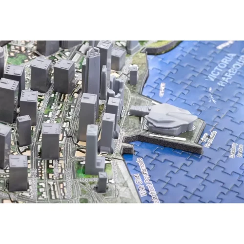 Об'ємний Пазл 4D Cityscape Гонконг Китай 1100 елементів фото 8