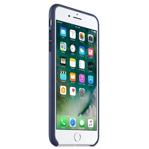 Чехол для iPhone Apple Leather Case Midnight Blue (MMYG2/MQHL2) for iPhone 8 Plus/iPhone 7 Plus фото 6