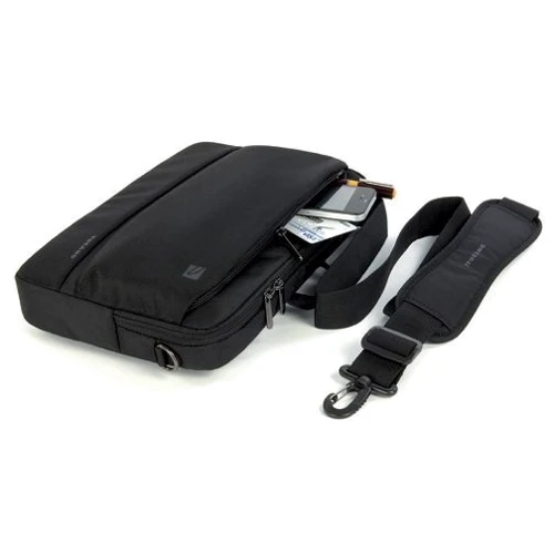 Сумка для ноутбуков Tucano 15" Dritta Slim Bag Polyester Black (BDR15): Внутренние размеры 393х267х35 мм