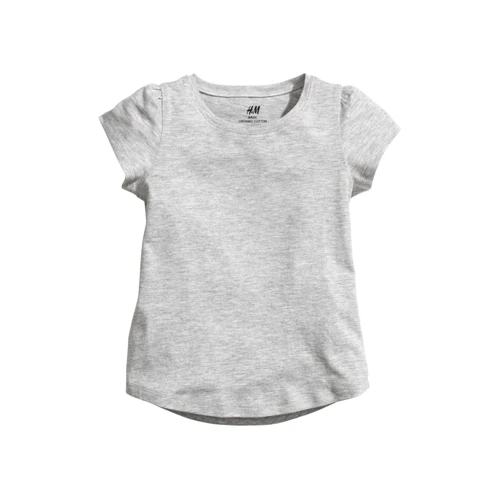 Футболка H & M 0355068 110-116 см сіра