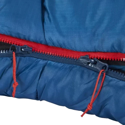 Спальний мішок Wechsel Dreamcatcher 10 ° BT TL Legion Blue Left (232009): Матеріал зовнішньої тканини Polyester 210T Ripstop DWR PFC-Free
