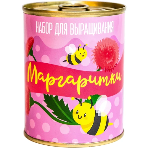 Набор для выращивания Консервы-растение PAPAdesign "Маргаритки"