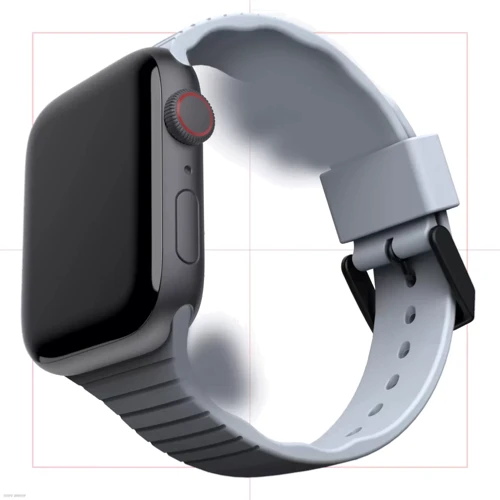 Аксесуар для Watch Urban Armor Gear UAG Silicone Strap Aurora Soft Blue (19248Q315151) for Apple Watch 38 / 40mm