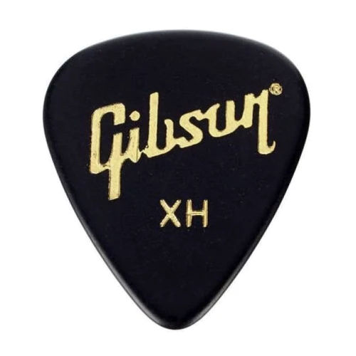 Медиатор Набор медиаторов Gibson APRGG-74XH 01 1/2 Gross Black Standart Style/Extra Heavy (72 шт)