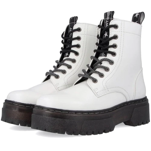 Черевики Wrangler Piccadilly Hi (WL12581A-051) 39 білі штучна шкіра зима фото 4