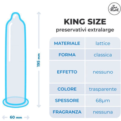 Презервативы Love Match King Size, 144 шт.