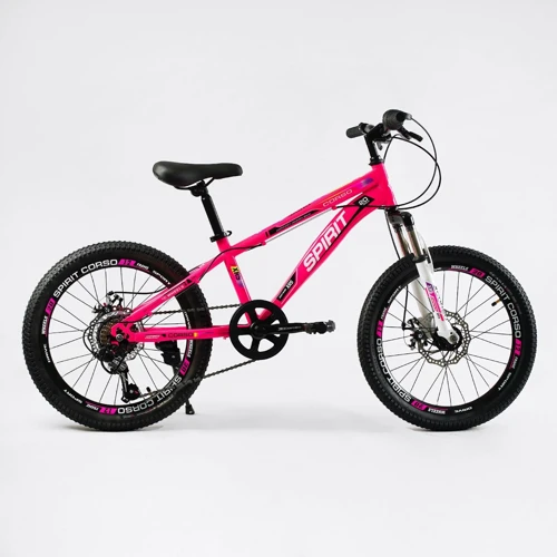 Велосипед спортивный Corso Spirit 20" розовый (TK - 20259)