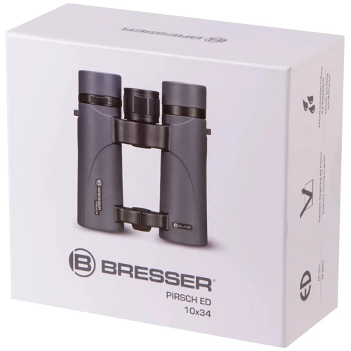 Бинокль Bresser Pirsch ED 10x34 WP Phase Coating (1721035): Кратность приближения 10x