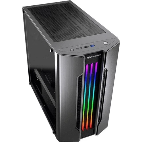 Корпус Cougar Gemini M Iron Gray: Форм-фактор материнской платы Micro-ATX / Mini-ITX