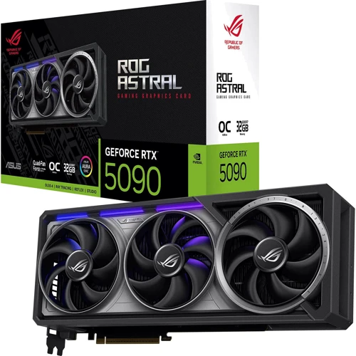 Видеокарта ASUS ROG Astral GeForce RTX 5090 32GB OC Edition (ROG-ASTRAL-RTX5090-O32G-GAMING) UA
