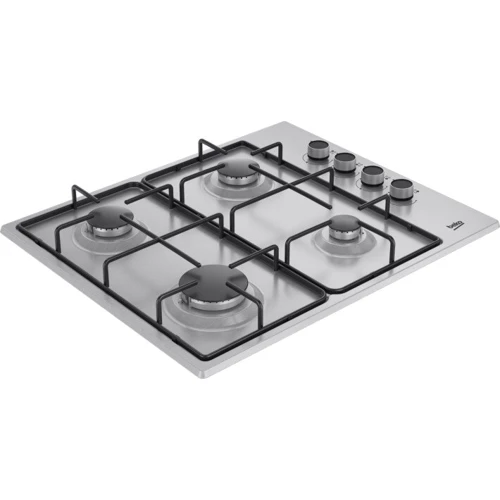 Варочная поверхность Beko HIGG 64123 SX: Размеры для встраивания 560x490 мм (ШхГ)