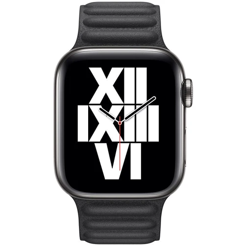 Аксесуар для Watch Apple Leather Link Black Size S / M (MY9A2) for Apple Watch 38 / 40mm: Виробник Apple
