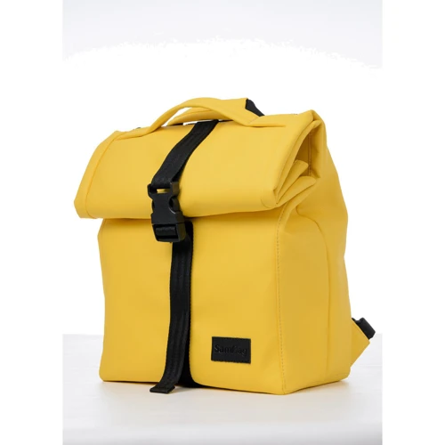Жіночий рюкзак Sambag RollTop Mini жовтий (24010028): Стать Женский