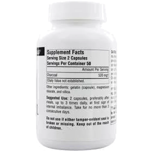 Source Naturals Charcoal Digestive Aid, 260 mg, 100 Caps: Тип Мультиминералы