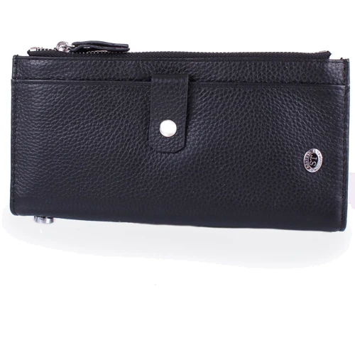 Жіночий гаманець ST Leather Accessories чорний (NST420-black) фото 8