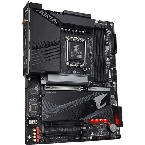 GIGABYTE Z790 AORUS ELITE AX: Оперативна пам'ять 4xDDR5 7600 МГц, до 128 ГБ