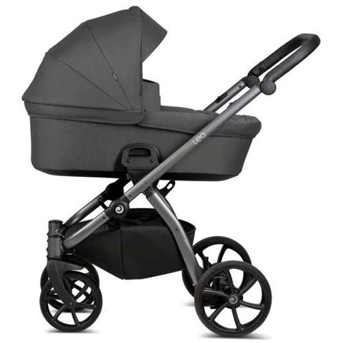 Коляска універсальна 2в1 Tutis Leo Dark Grey (1222103): Ширина шасі 61 см