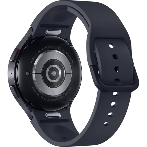 Смарт-часы Samsung Galaxy Watch 6 44mm LTE Graphite with Graphite Sport Band (SM-R945FZKA): Материал ремешка Силикон