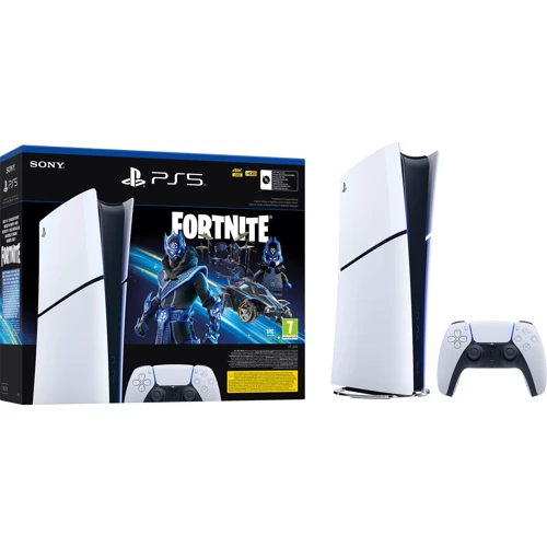 Игровая приставка Sony PlayStation 5 Slim Digital Edition Fortnite Cobalt Star Bundle
